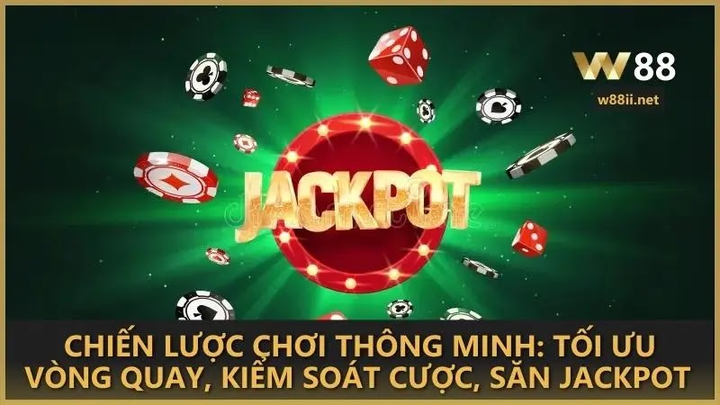 Chiến lược chơi thông minh: Tối ưu vòng quay, kiểm soát cược, săn Jackpot